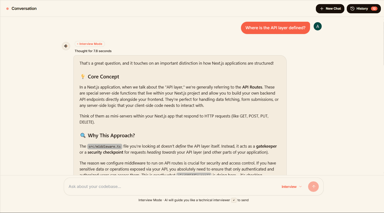 OwnYourCode Interface 1